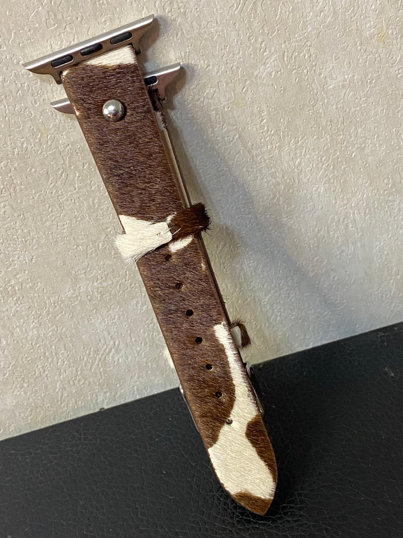 Cowhide watch band