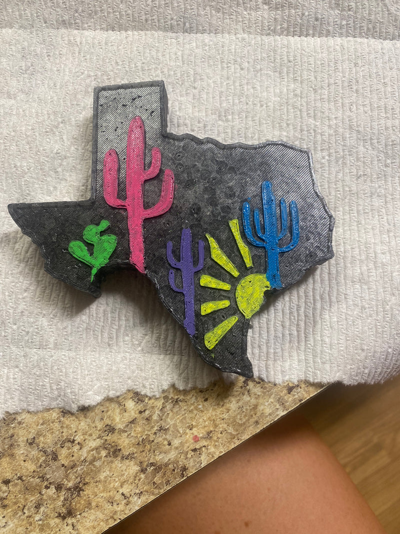 Texas cactus freshie