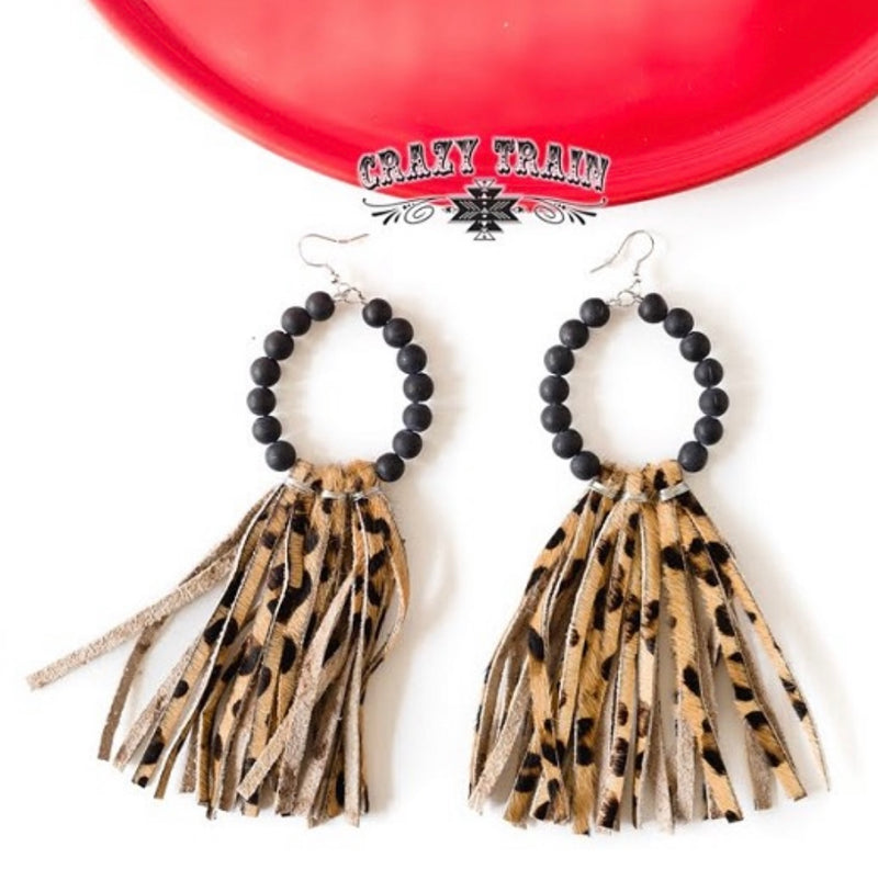 Leopard Earrings