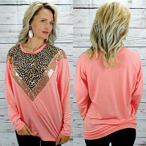 Leopard tee