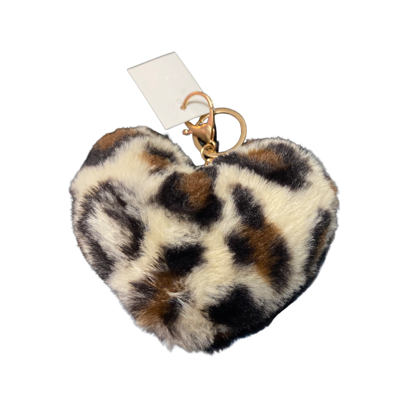 Leopard light keychain ball