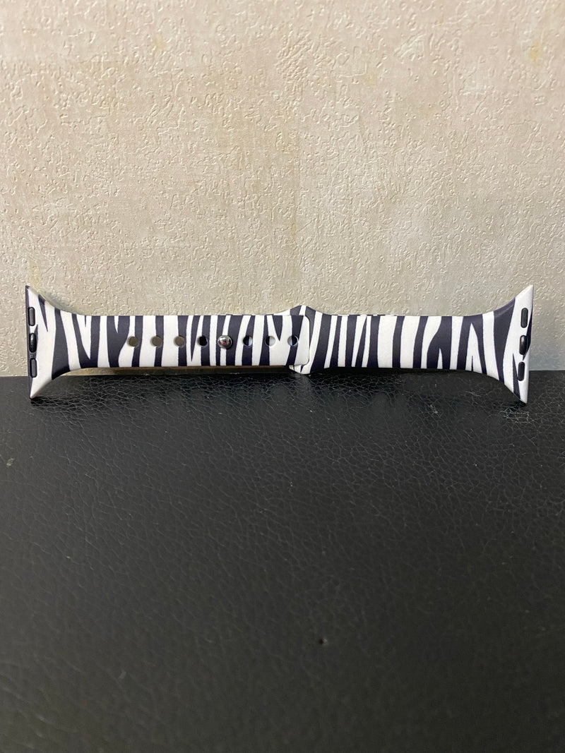 Zebra watch band